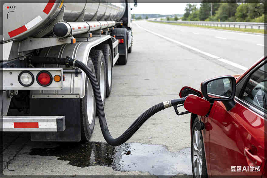 工农区汽车救援送水案例